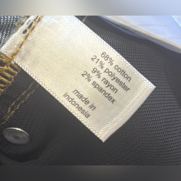 Lane Bryant Blue Dark Wash High Rise Tighter Tummy Flare Jeans Women's 18 READ - Picture 5 of 16